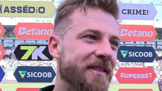 Marcelo Hermes em entrevista em Juventude x Cruzeiro, pela Série A de 2025