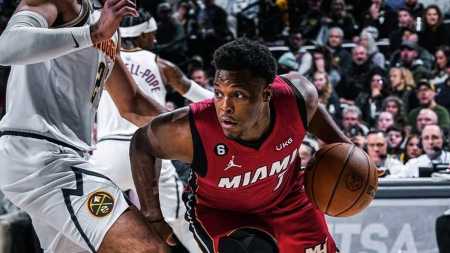 Miami Heat, do armador Kyle Lowry, busca a primeira vitória sobre o Nuggets na temporada
