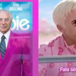 Michel Temer com Barbie alcançou 4 milhões de visualizações, diz assessoria do ex-presidente