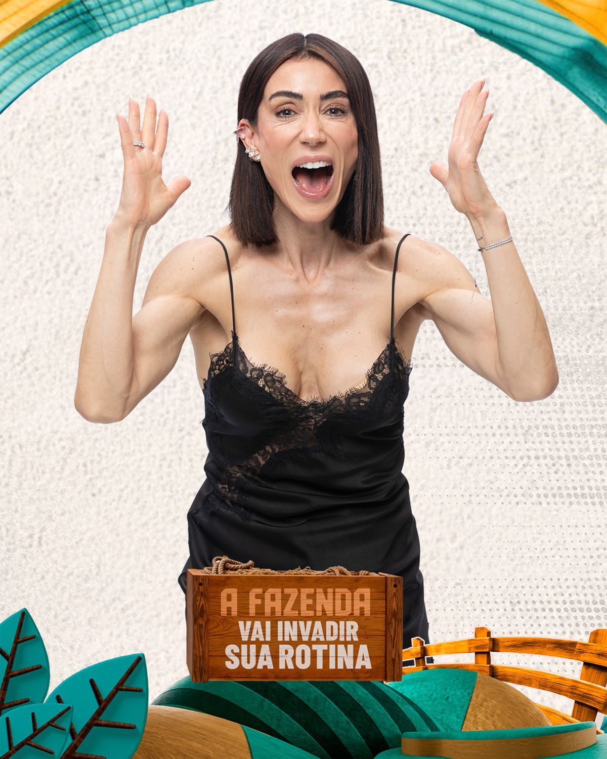 Michelle Barros é exposta em A Fazenda 17: 'Foto do marido'