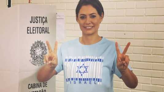 Michelle Bolsonaro descartou candidatura a cargo eletivo