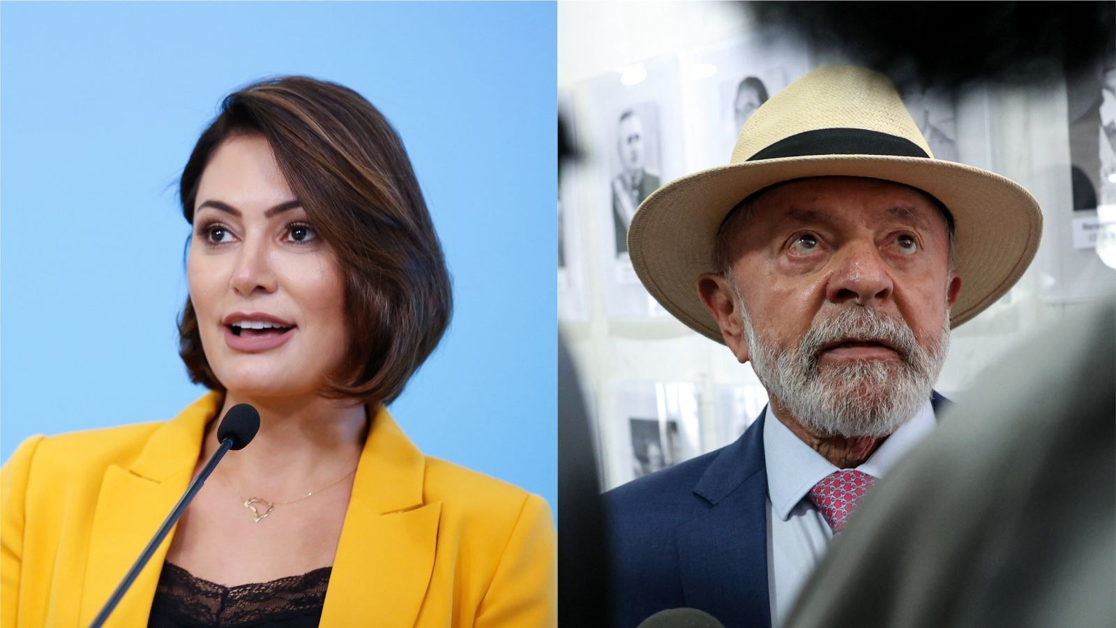 Michelle Bolsonaro ironiza gafe e diz que Lula é 'especialista em amantes'