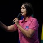 Michelle critica ‘comemoração’ após raio atingir manifestação pró-Bolsonaro