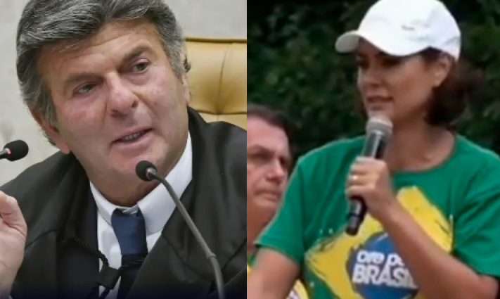 Michelle Bolsonaro elogia Fux por ter sugerido redução de pena para Débora do Batom