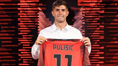 Milan anuncia atacante Pulisic