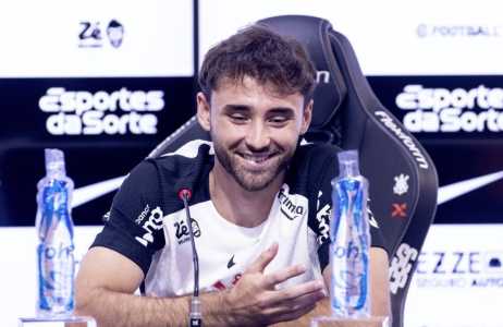 Pedro Milans apresentado como reforço do Corinthians para 2026