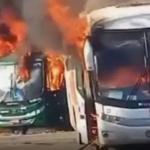 Com mais de três ônibus queimados por hora, Rio de Janeiro amanhece com reflexo do caos nesta terça