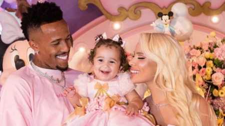 Militão e Karoline são pais da pequena Cecília, de um ano
