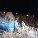 Carro pega fogo em Januária, no Norte de Minas Gerais