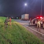 Militares de MG que estão a caminho do RS apreendem jovem suspeito de roubo em SC