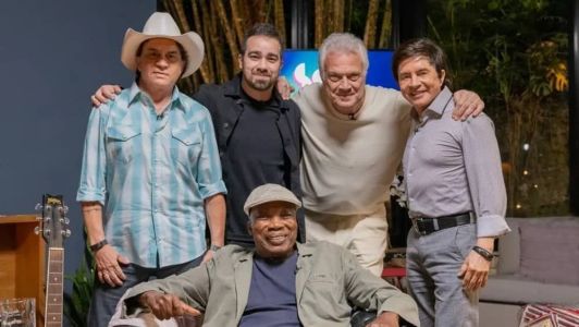 Milton Nascimento e Chitãozinho & Xororó no 'Som Brasil'