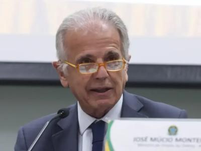 O ministro da Defesa, José Múcio