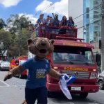 Campeão da Superliga Feminina, Minas desfila em carro aberto em BH