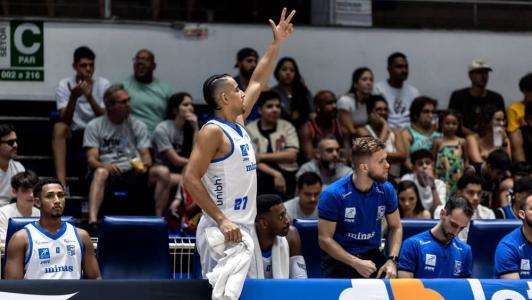 Minas, do ala Yuri Neptune, quer a terceira vitória seguida no NBB