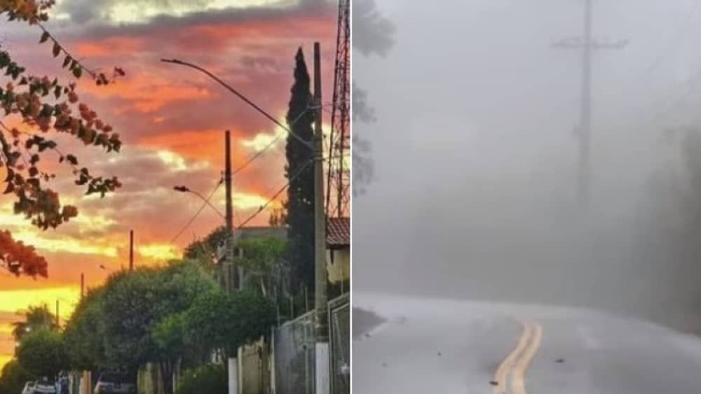 Onda de calor x frio: temperatura em São Romão e Monte Verde tem 28°C de diferença