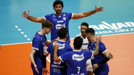 Minas saiu na frente do Sesi nas quartas de final da Superliga Masculina