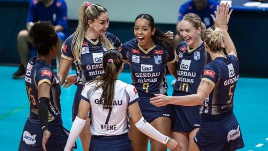 Minas tem três vitórias em três partidas na Superliga Feminina