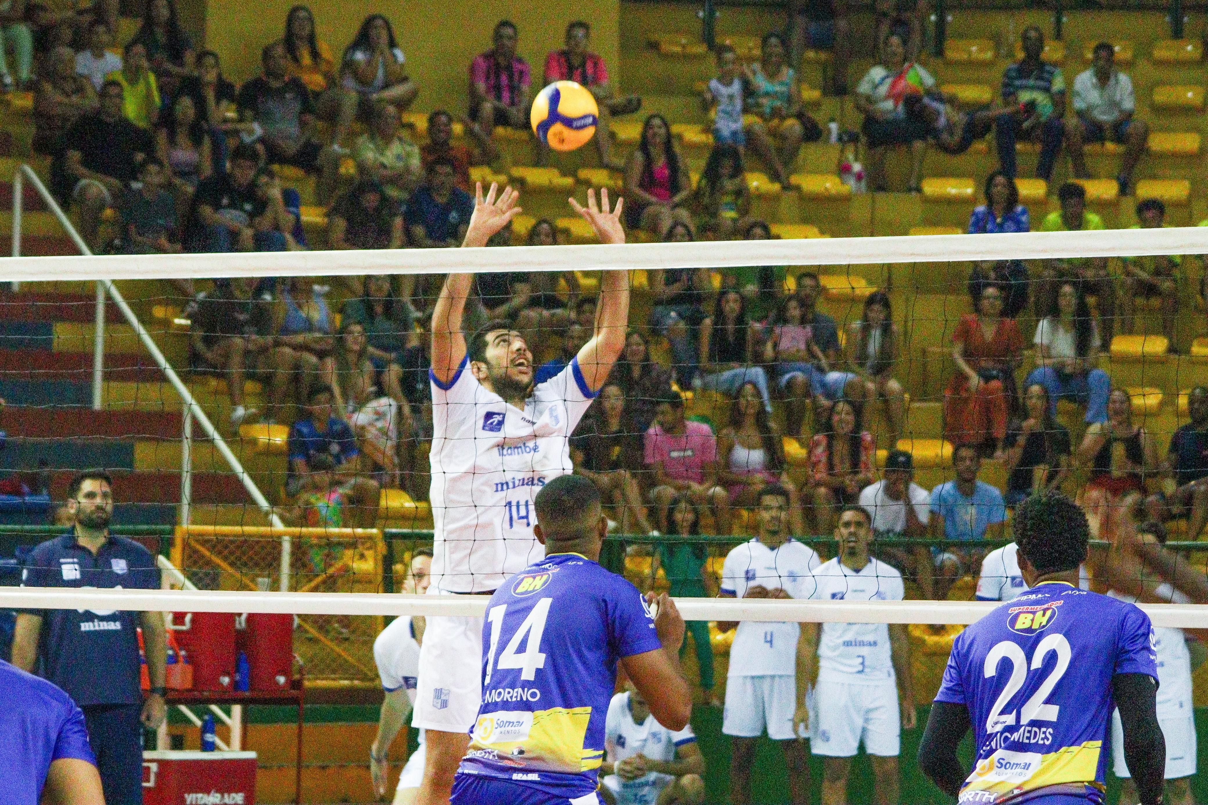 Itambé Minas volta a vencer Montes Claros no Mineiro Masculino de Vôlei