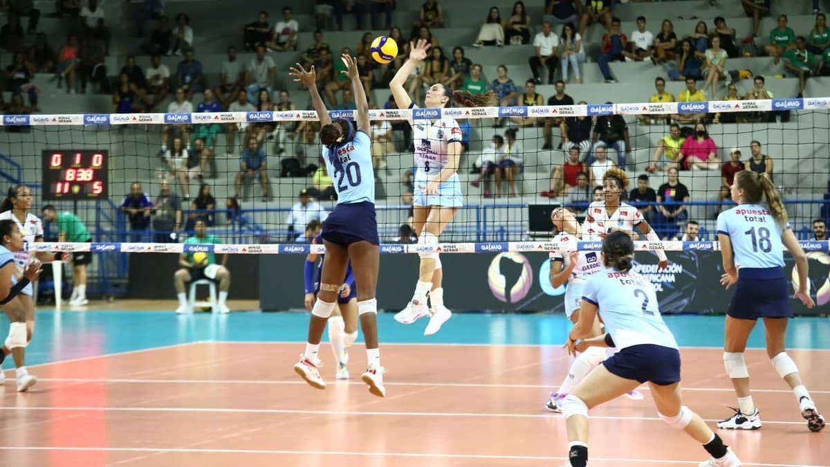 Vôlei: Minas vence Regatas Lima e vai à final do Sul-Americano Feminino