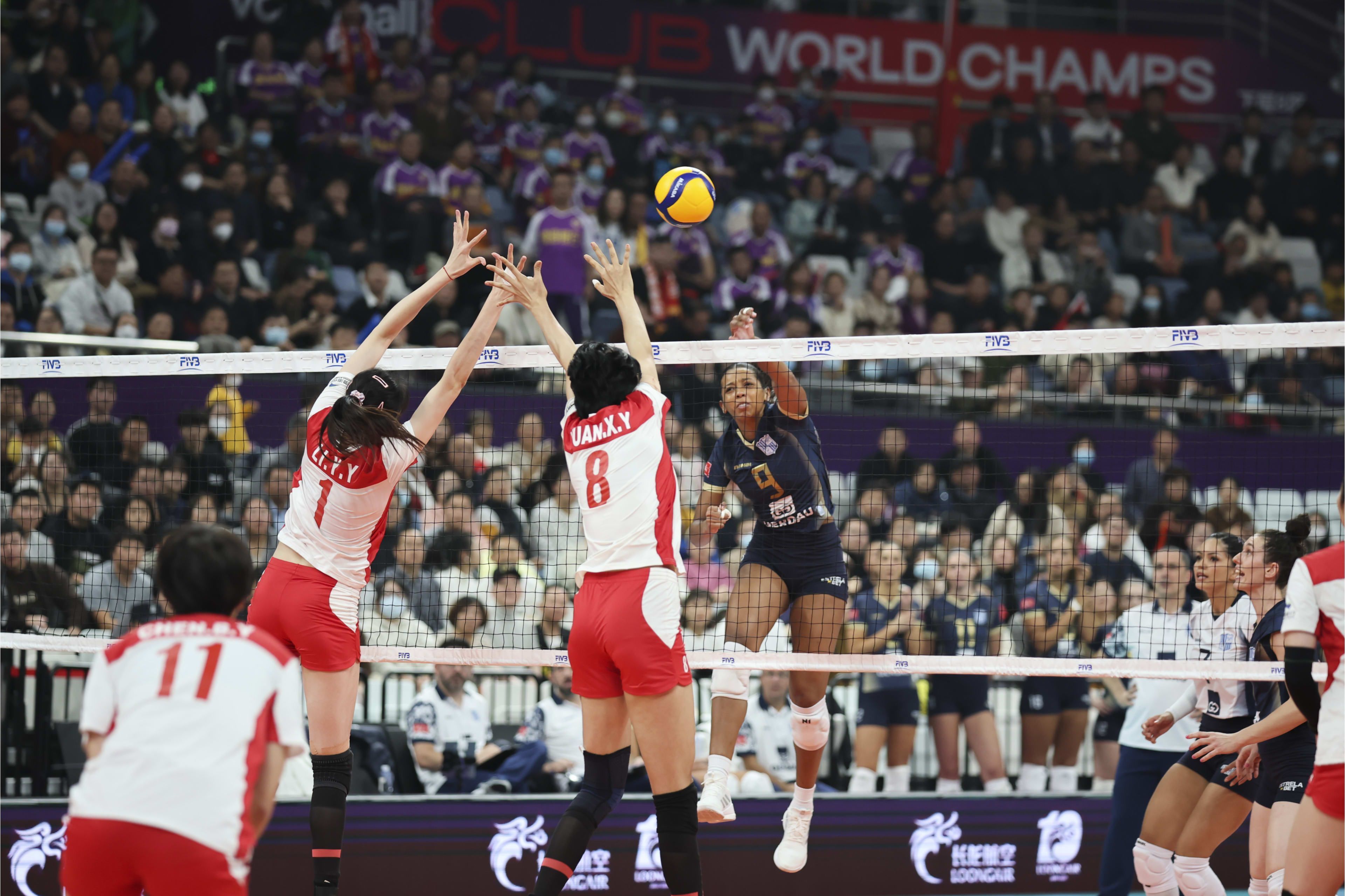 Gerdau Minas é superado pelo Tianjin e estreia com derrota no Mundial de Clubes de Vôlei