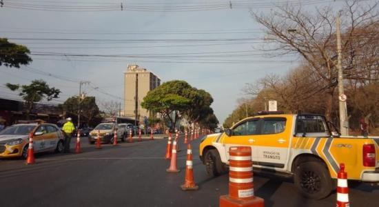 Operação de trânsito no entorno do Mineirão