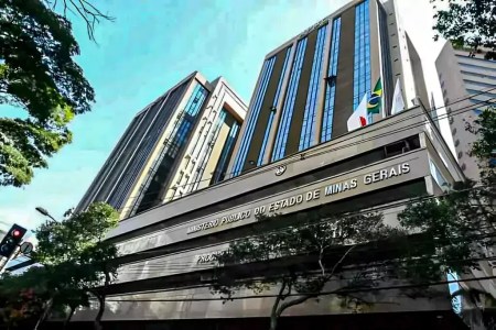 Fachada do prédio do Ministério Público de Minas Gerais (MPMG)