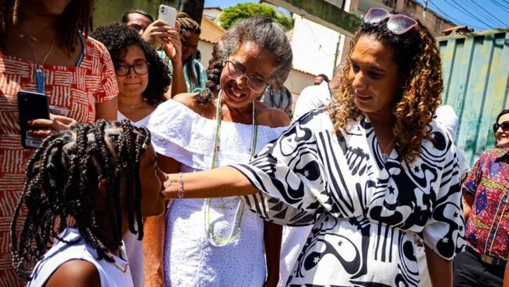 Anielle Franco visita quilombo em BH e promete reconhecimento de novos territórios