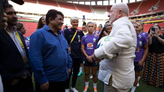 Ministra discutiu com o presidente Lula (PT) a candidatura do Brasil para sediar o Mundial Feminino de 2027