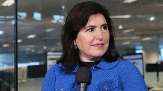 Ministra do Planejamento, Simone Tebet, afirmou que aprovação de marco fiscal ajudará na redução dos juros