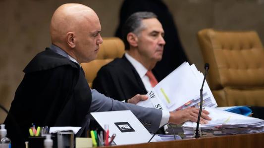 Ministro Alexandre de Moraes pediu condenação do terceiro réu a pena idêntica à do primeiro, ou seja, 17 anos de prisão