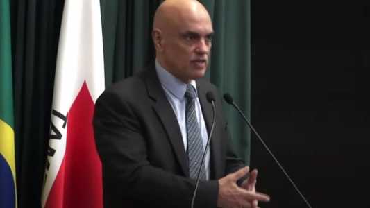 Ministro Alexandre de Moraes foi alvo de ataques no Aeroporto Internacional de Roma
