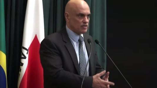 Ministro Alexandre de Moraes foi alvo de ataques no Aeroporto Internacional de Roma