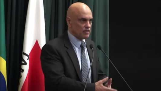 Ministro Alexandre de Moraes participou de evento com presidentes dos TREs na manhã desta sexta-feira (2), em Belo Horizonte