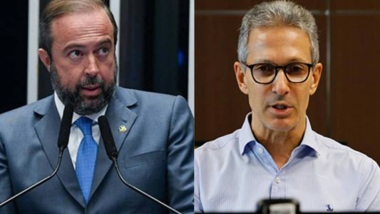 Ministro Alexandre Silveira (PSD-MG) e Governador Romeu Zema (Novo-MG)