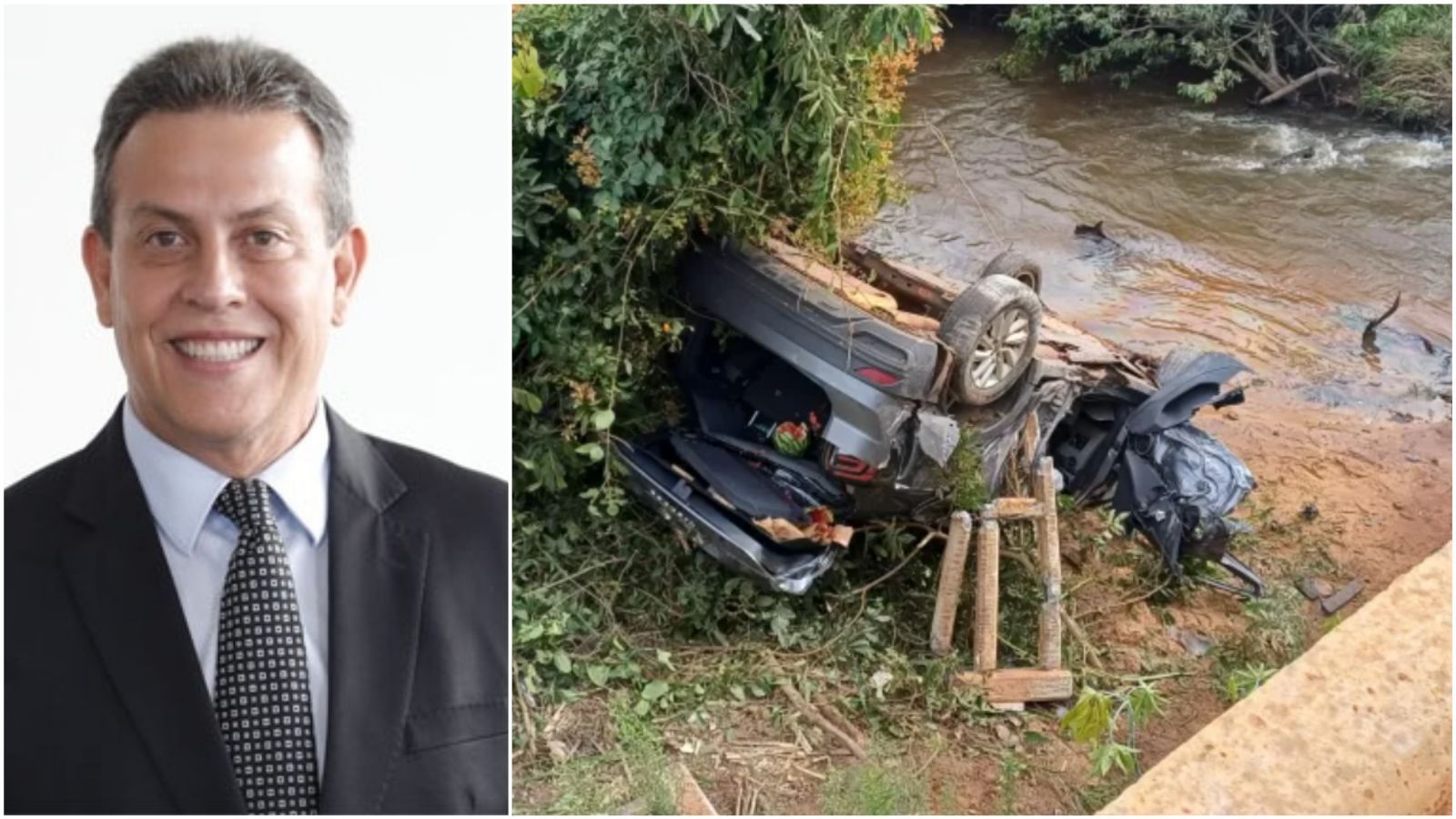 Ministro do TST sofre acidente de carro em Goiás