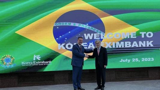 Ministro apresentou hoje (25) as potencialidades do Brasil na intensificação da produção de alimentos de forma sustentável ao Banco de Exportação e Importação da Coreia do Sul, o Korea Eximbank