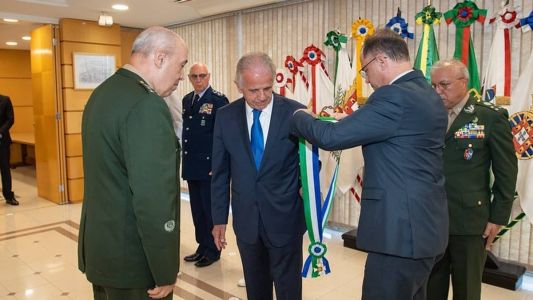 Ministro da Defesa, José Múcio, é apresentado a comandantes das Forças Armadas em janeiro