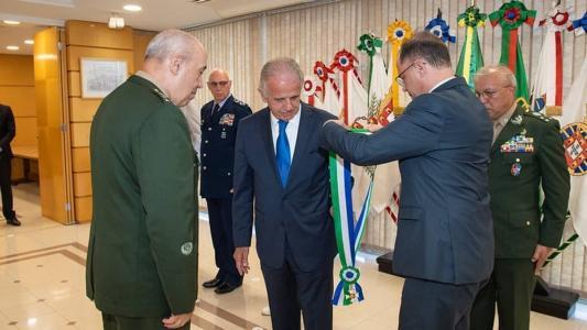 Ministro da Defesa, José Múcio, é apresentado a comandantes das Forças Armadas em janeiro