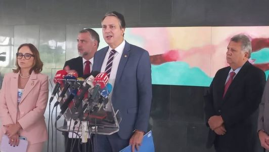 Ministro da Educação Camilo Santana no Palácio do Planalto