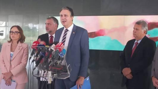 Ministro da Educação Camilo Santana no Palácio do Planalto