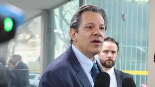 Ministro da Fazenda, Fernando Haddad, estava em casa, em São Paulo