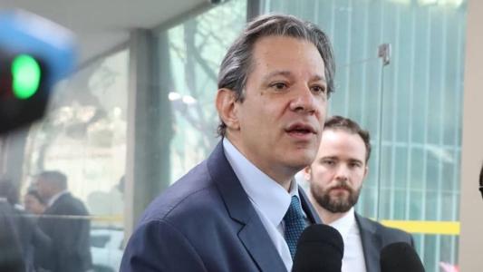 Ministro da Fazenda, Fernando Haddad, estava em casa, em São Paulo