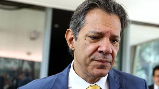 Ministro da Fazenda, Fernando Haddad, rebateu críticas de deputado petista sobre arcabouço fiscal