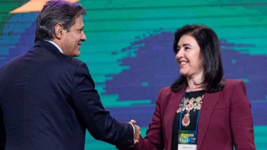 Ministro Fernando Haddad e Ministra Simone Tebet