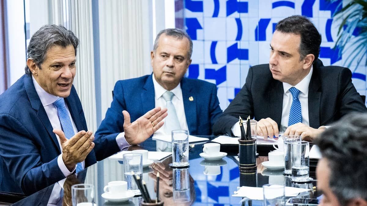 Haddad e Pacheco têm reunião marcada para discutir aprovação da reforma tributária no Senado