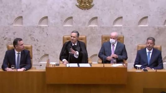 Ministro Luís Roberto Barroso tomou posse da presidência do Supremo Tribunal Federal (STF) nesta quinta-feira (28)