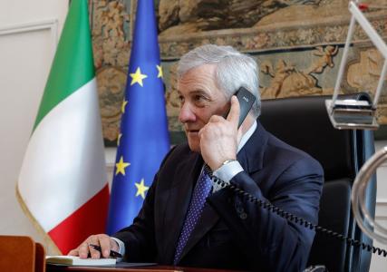 Chanceler italiano, Antonio Tajani