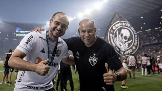 Minutti e Maia trabalharam juntos no Atlético desde 2020