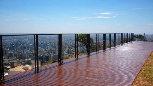Mirante no Mangabeiras, na região Centro-Sul de BH