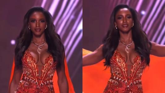 Gabrielle Henry caiu em desfile e foi levada ao hospital
